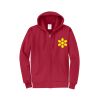 Fleece Full Zip Hooded Sweatshirt Thumbnail