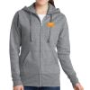 Women's Fleece Full Zip Hooded Sweatshirt Thumbnail
