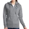 Women's Fleece Full Zip Hooded Sweatshirt Thumbnail