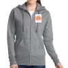 Women's Fleece Full Zip Hooded Sweatshirt Thumbnail
