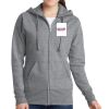 Women's Fleece Full Zip Hooded Sweatshirt Thumbnail