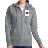 Women's Fleece Full Zip Hooded Sweatshirt Thumbnail