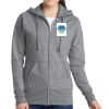 Women's Fleece Full Zip Hooded Sweatshirt Thumbnail