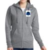 Women's Fleece Full Zip Hooded Sweatshirt Thumbnail