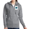 Women's Fleece Full Zip Hooded Sweatshirt Thumbnail