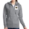 Women's Fleece Full Zip Hooded Sweatshirt Thumbnail