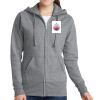 Women's Fleece Full Zip Hooded Sweatshirt Thumbnail