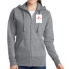 Women's Fleece Full Zip Hooded Sweatshirt Thumbnail