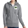 Women's Fleece Full Zip Hooded Sweatshirt Thumbnail
