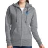 Women's Fleece Full Zip Hooded Sweatshirt Thumbnail