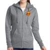 Women's Fleece Full Zip Hooded Sweatshirt Thumbnail