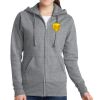 Women's Fleece Full Zip Hooded Sweatshirt Thumbnail