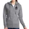 Women's Fleece Full Zip Hooded Sweatshirt Thumbnail