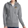Women's Fleece Full Zip Hooded Sweatshirt Thumbnail