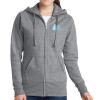 Women's Fleece Full Zip Hooded Sweatshirt Thumbnail