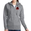 Women's Fleece Full Zip Hooded Sweatshirt Thumbnail