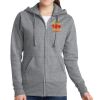 Women's Fleece Full Zip Hooded Sweatshirt Thumbnail