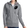 Women's Fleece Full Zip Hooded Sweatshirt Thumbnail