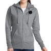 Women's Fleece Full Zip Hooded Sweatshirt Thumbnail