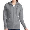 Women's Fleece Full Zip Hooded Sweatshirt Thumbnail