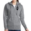 Women's Fleece Full Zip Hooded Sweatshirt Thumbnail