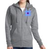 Women's Fleece Full Zip Hooded Sweatshirt Thumbnail