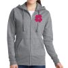 Women's Fleece Full Zip Hooded Sweatshirt Thumbnail
