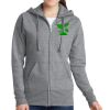 Women's Fleece Full Zip Hooded Sweatshirt Thumbnail