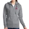 Women's Fleece Full Zip Hooded Sweatshirt Thumbnail
