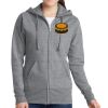 Women's Fleece Full Zip Hooded Sweatshirt Thumbnail