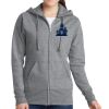 Women's Fleece Full Zip Hooded Sweatshirt Thumbnail