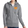 Women's Fleece Full Zip Hooded Sweatshirt Thumbnail