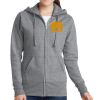 Women's Fleece Full Zip Hooded Sweatshirt Thumbnail