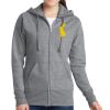 Women's Fleece Full Zip Hooded Sweatshirt Thumbnail