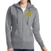 Women's Fleece Full Zip Hooded Sweatshirt Thumbnail