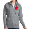 Women's Fleece Full Zip Hooded Sweatshirt Thumbnail