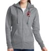 Women's Fleece Full Zip Hooded Sweatshirt Thumbnail