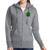 Women's Fleece Full Zip Hooded Sweatshirt Thumbnail
