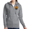 Women's Fleece Full Zip Hooded Sweatshirt Thumbnail