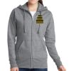 Women's Fleece Full Zip Hooded Sweatshirt Thumbnail