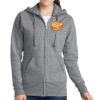 Women's Fleece Full Zip Hooded Sweatshirt Thumbnail
