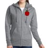 Women's Fleece Full Zip Hooded Sweatshirt Thumbnail