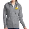 Women's Fleece Full Zip Hooded Sweatshirt Thumbnail
