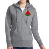 Women's Fleece Full Zip Hooded Sweatshirt Thumbnail