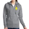 Women's Fleece Full Zip Hooded Sweatshirt Thumbnail