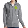 Women's Fleece Full Zip Hooded Sweatshirt Thumbnail