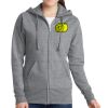 Women's Fleece Full Zip Hooded Sweatshirt Thumbnail