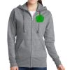 Women's Fleece Full Zip Hooded Sweatshirt Thumbnail