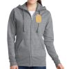 Women's Fleece Full Zip Hooded Sweatshirt Thumbnail