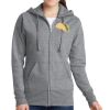 Women's Fleece Full Zip Hooded Sweatshirt Thumbnail